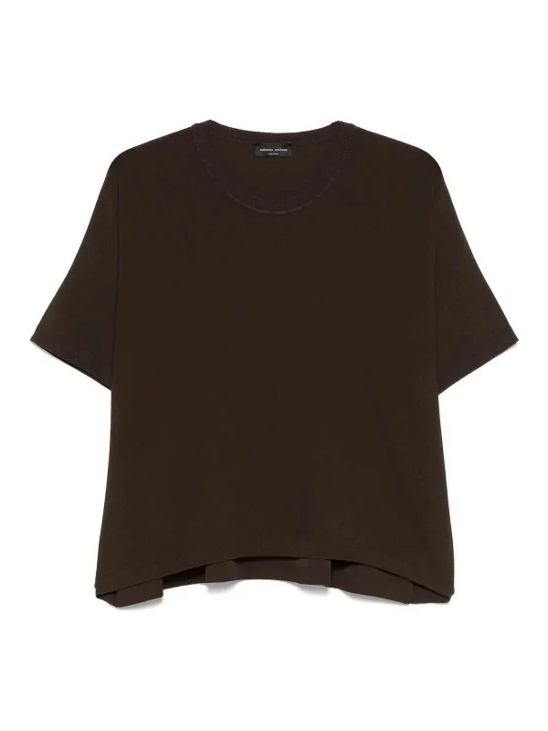 Roberto Collina Chemise - Marron - Marron - Femme | B3122108