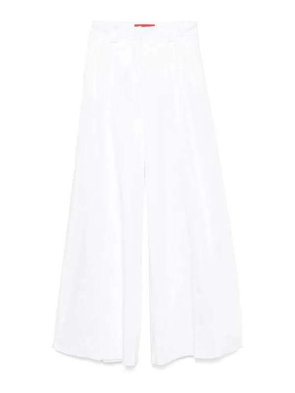 Thelatest Pantalons Décontractés - Crème | BALMAT0194T0001