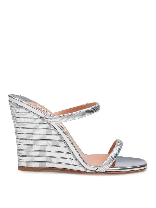 Aquazzura Sandales - Argent - Argenté - Femme | RVCHIGW0SSYCCC