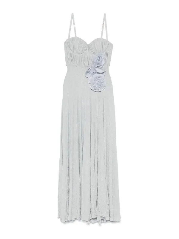 Elisabetta Franchi Robe Au Genou - Bleu - Bleu | ABR2252E2A28