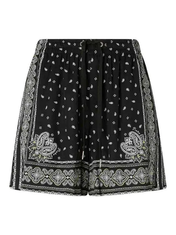 Pinko Short - Noir - Noir - Femme | 104792A2FLZ1T | thebs.com