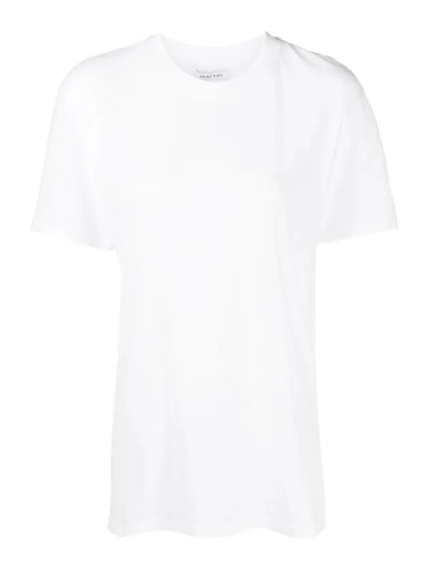Anine Bing T-Shirt - Blanc - Blanc - Femme | A082140100A