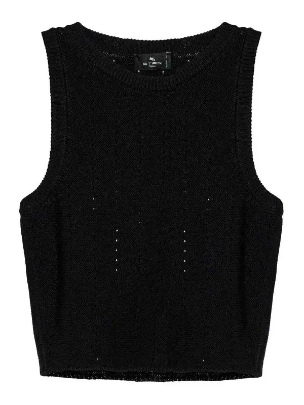 Etro Top - Noir - Noir - Femme | WRKE0290AU081N0000 | thebs.com