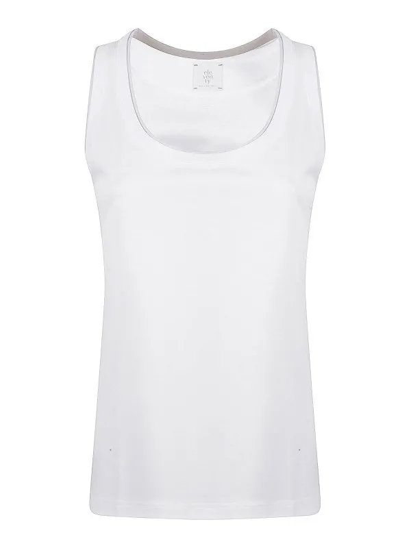Eleventy Top - Blanc - Blanc - Femme | K80TSHI05NTES0K2990175