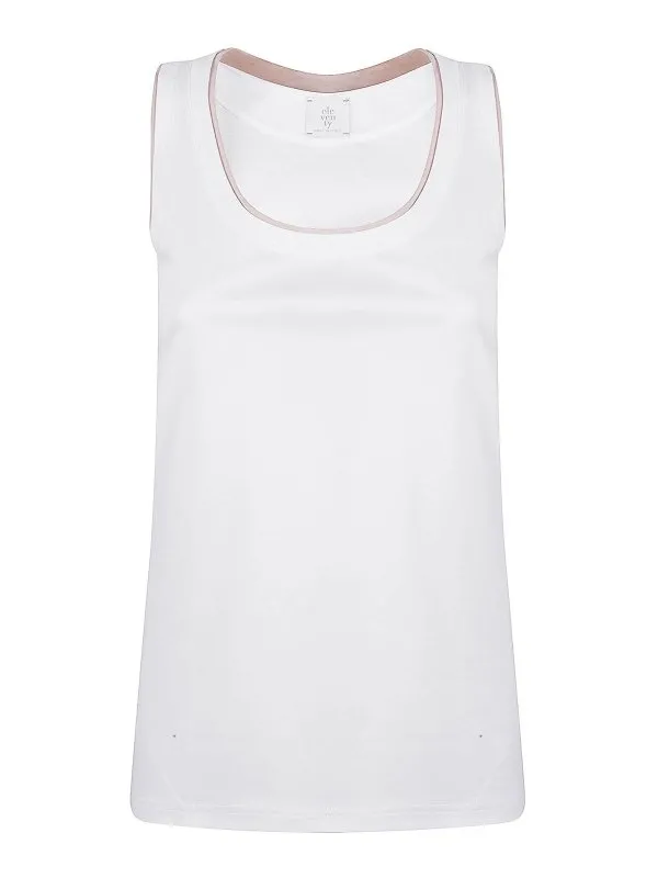 Eleventy Top - Blanc - Blanc - Femme | K80TSHI05NTES0K2990190