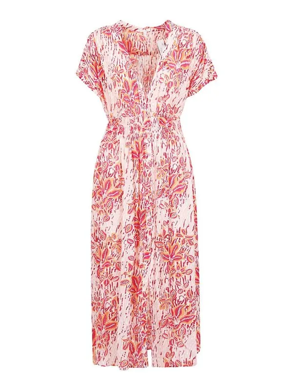 Mc2 Saint Barth Robe Au Genou - Multicolore - Femme | BECKYPINK