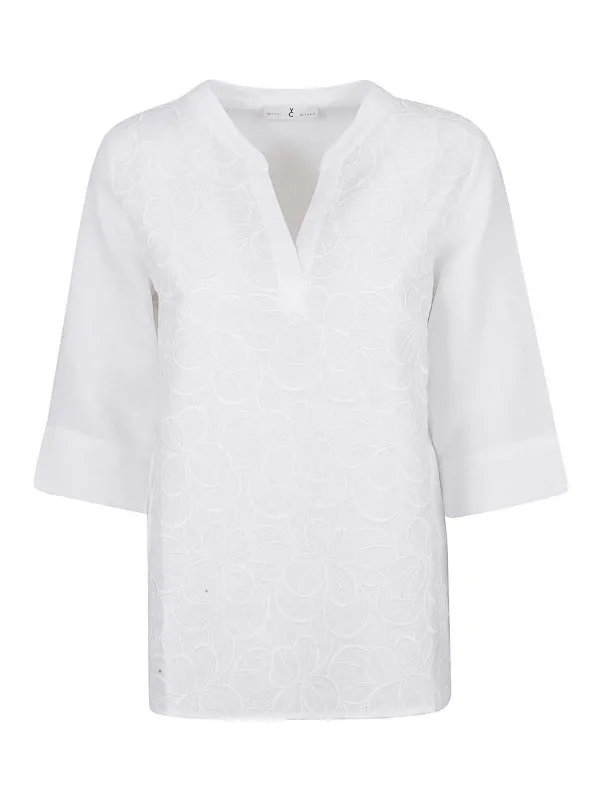 Whyci Chemise - Blanc - Blanc - Femme | WH1052001 | thebs.com
