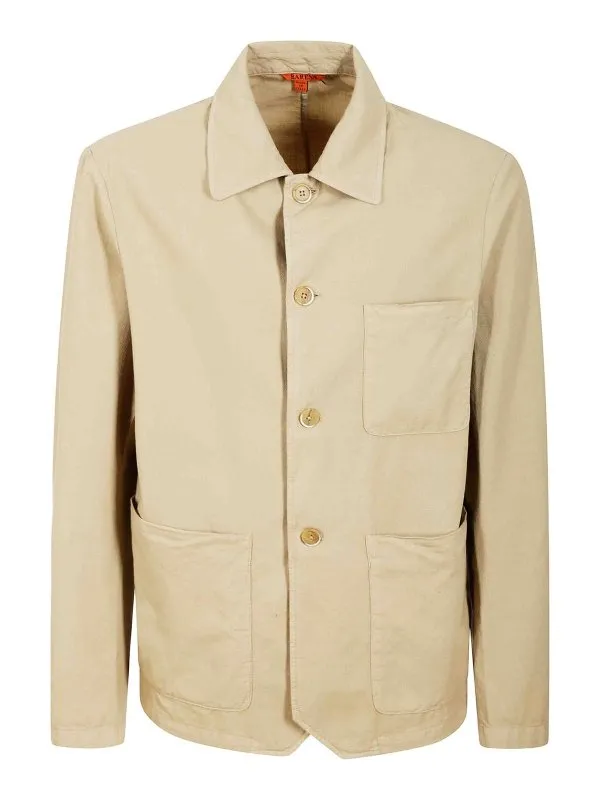 Barena Venezia Chemise - Marron Clair - Homme | OSU50602763360