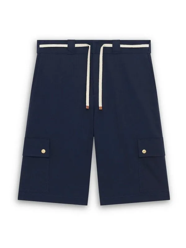 Drôle de Monsieur Short - Bleu Foncé - Homme | GBS155CO106NY