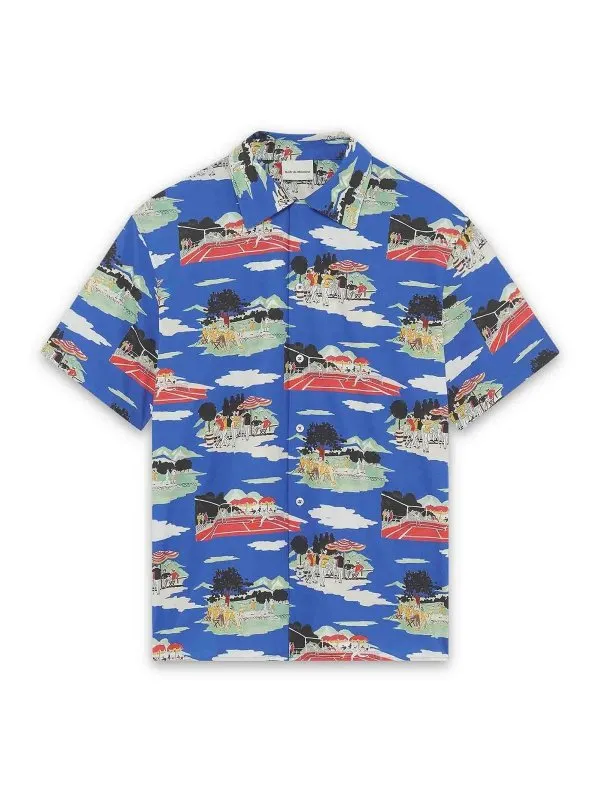 Drôle de Monsieur Chemise - Bleu - Bleu - Homme | GSH200CO194BE