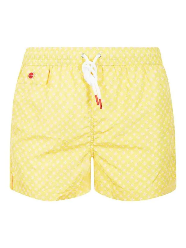 Kiton Short De Bain - Jaune - Jaune | UCOM2CK0747F20001YELLOW