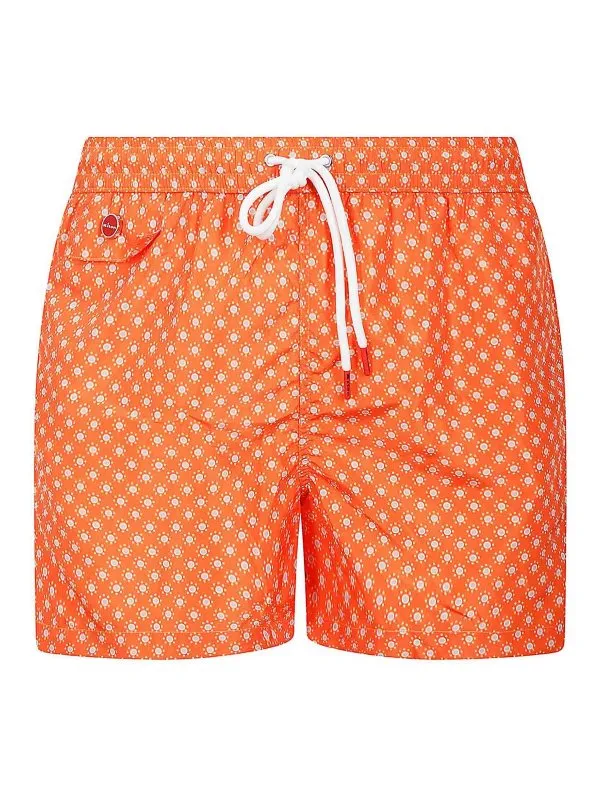Kiton Short De Bain - Orange - Orange | UCOM2CK0747F22000ORANGE