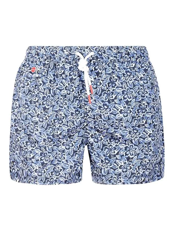 Kiton Short De Bain - Bleu - Bleu - Homme | UCOM2CK0748F08000BLUE