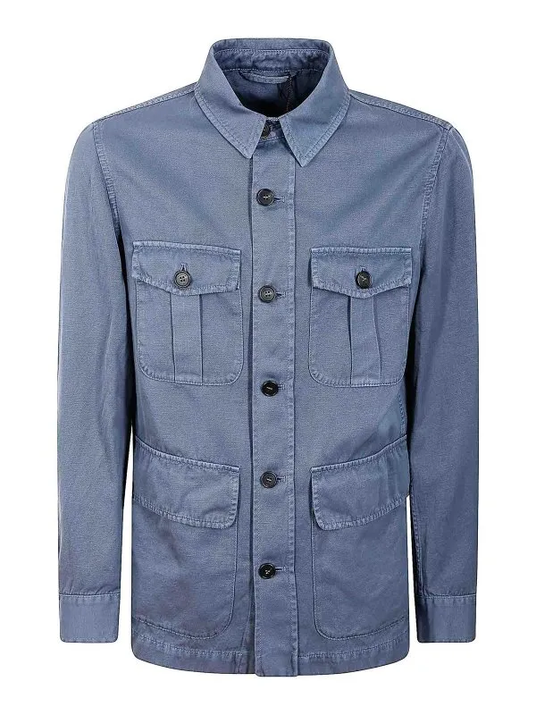 Montedoro Chemise - Bleu - Bleu - Homme | 63H35090457812
