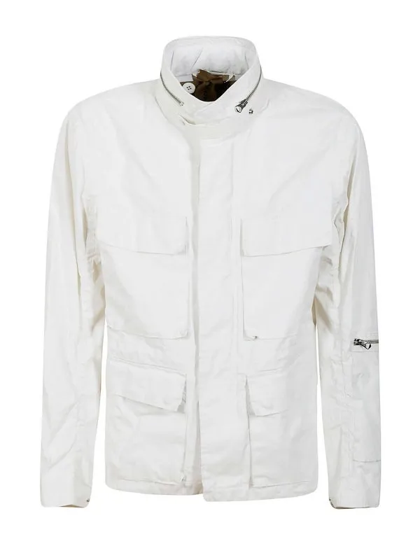 Ten C Veste Casual - Blanc - Blanc - Homme | 25CTCUB04005007150102