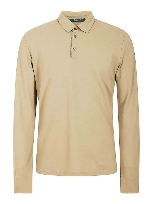 Zanone Polo - Beige - Beige - Homme | 815102ZG380Z1904