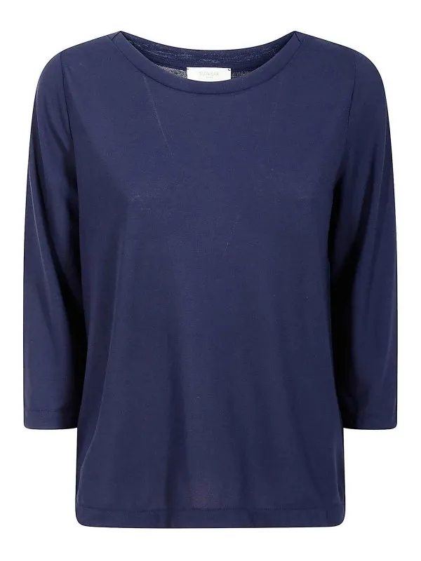 Zanone Pull Col Bateau - Délavé - Délavé | 853010ZG480Z2075