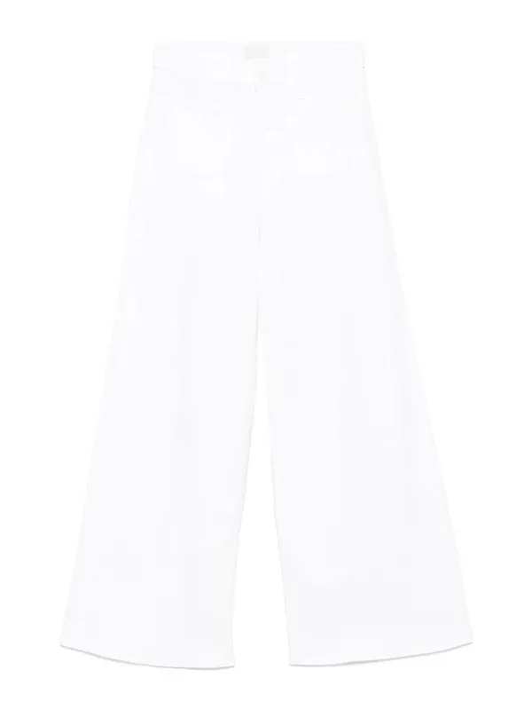 Mother Jean Droit - Blanc - Blanc - Femme | 10765753AFOT