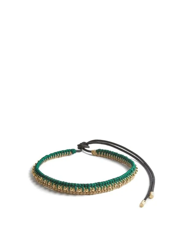 La DoubleJ Cravate - Vert - Vert - Femme | BEL0011ROP001VA355GR04