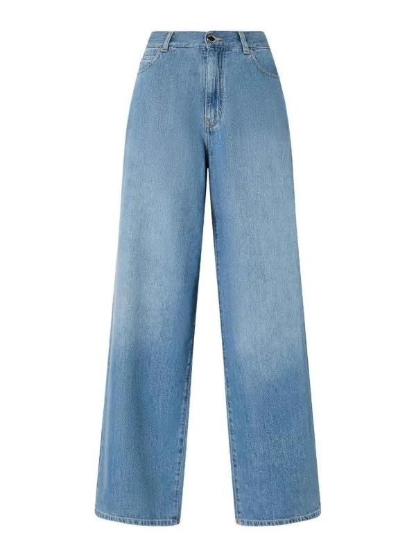Pinko Jean Bootcut - Bleu - Bleu - Femme | 104601A2DRPJO