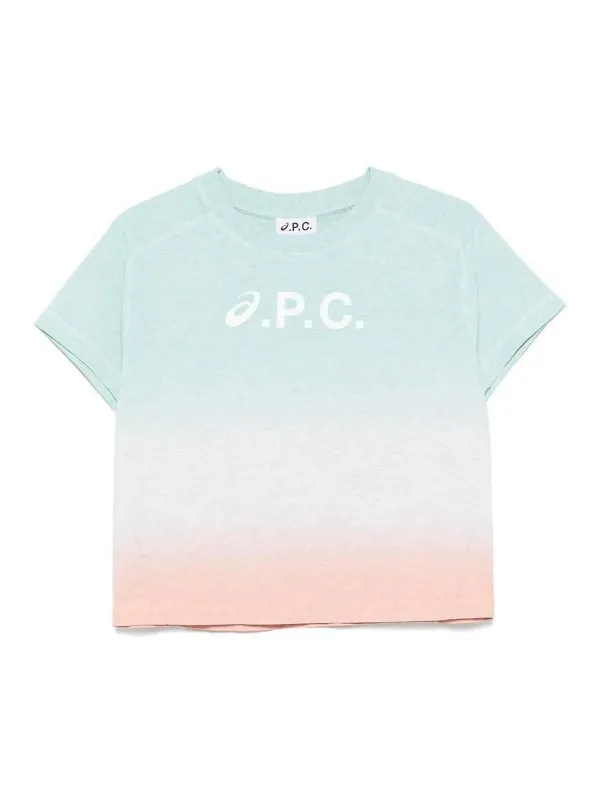 A.P.C. T-Shirt - Bleu - Bleu - Femme | COEAVF26482SAA