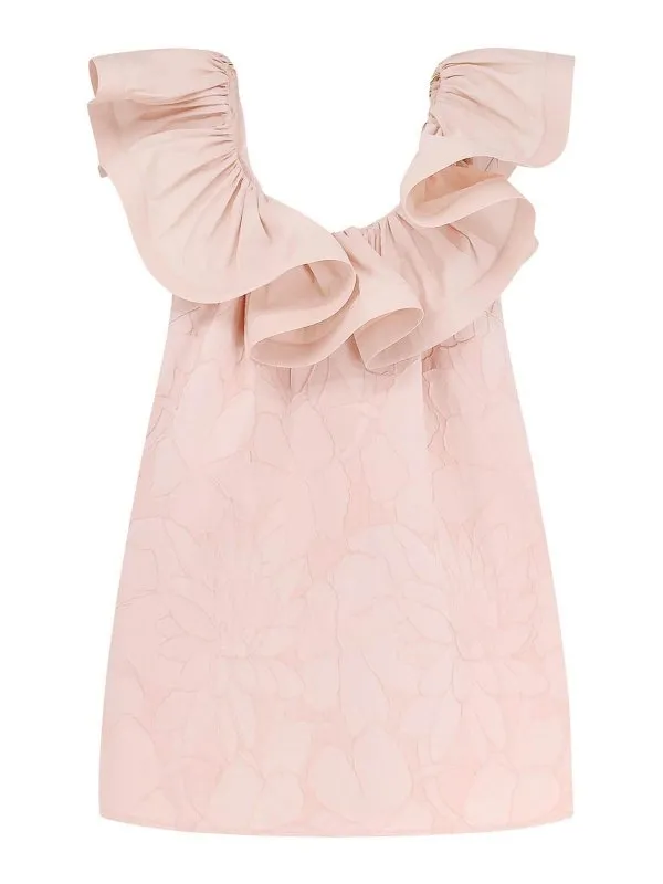 Elisabetta Franchi Robe Au Genou - Couleur Chair | AB69852E2AR6