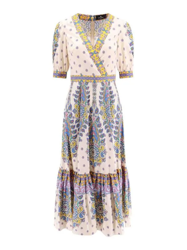 Etro Robe Au Genou - Beige - Beige - Femme | WRHA017299SP5B1X0800