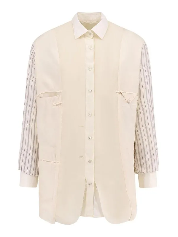 Maison Margiela Blazer - Blanc - Blanc - Homme | S50BN0532MTN051961