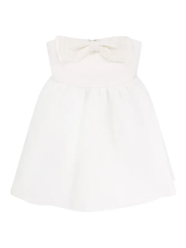 Self Portrait Maxi Robe - Blanc - Blanc - Femme | RS25128SW