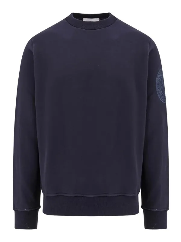 Stone Island Pull Col Bateau - Bleu - Bleu | K1S156100026S0122V0020