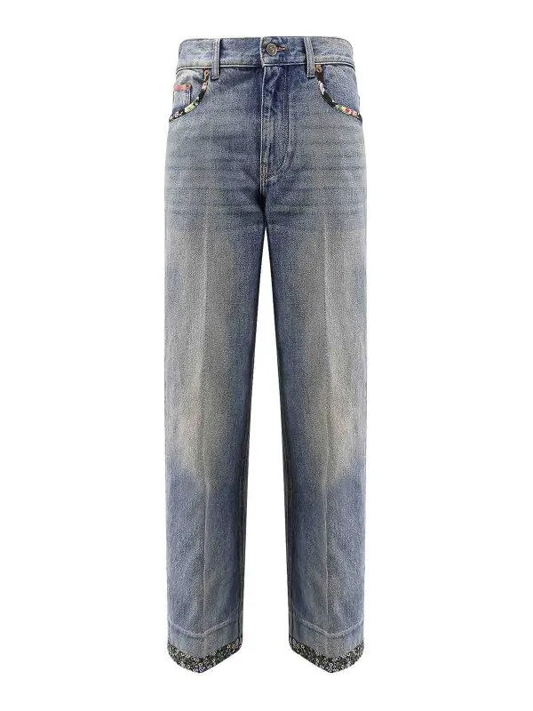 Valentino Jean Bootcut - Bleu - Bleu - Femme | 6B0DD19X94V558