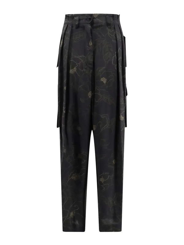 Dries Van Noten Pantalons Décontractés - Noir | 2420109109068900