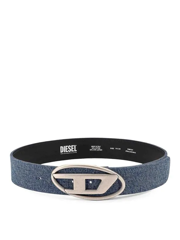 Diesel Ceinture - Bleu - Bleu - Femme | X08727PR413H3843