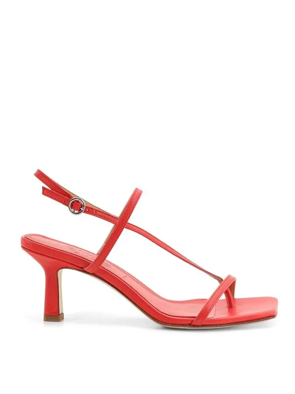 Aeyde Sandales - Rouge - Rouge - Femme | A11HSASTS65CI19SS25406007