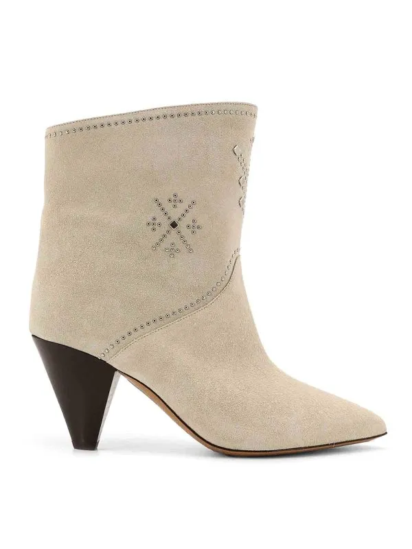 Isabel Marant Bottes - Blanc - Blanc - Femme | B00196FAC1A09S20CK