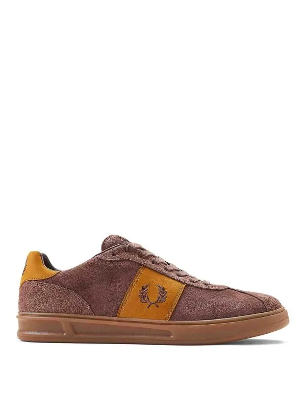 Fred Perry Baskets - Noir - Marron - Homme | B8325B4X91