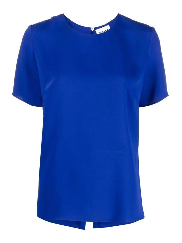 P.A.R.O.S.H. Blouse - Bleu - Bleu - Femme | D312430PANTY083