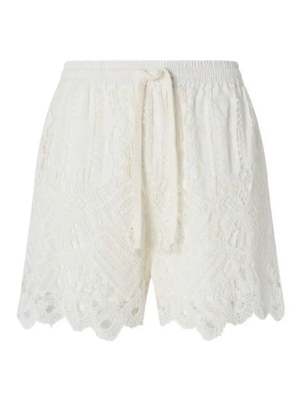 Pinko Short - Blanc - Blanc - Femme | 104856A2G9Z05 | thebs.com