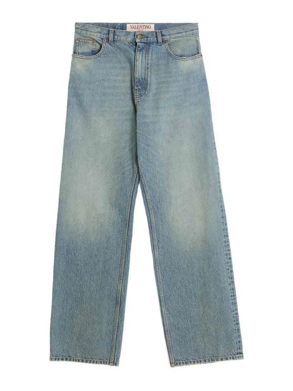 Valentino Garavani Jean Bootcut - Bleu - Bleu | 6V0DE04NAV4558