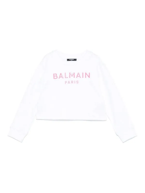 Balmain Sweat-Shirts - Bleu Clair - Bleu Clair | BW4A70Z0081100FU