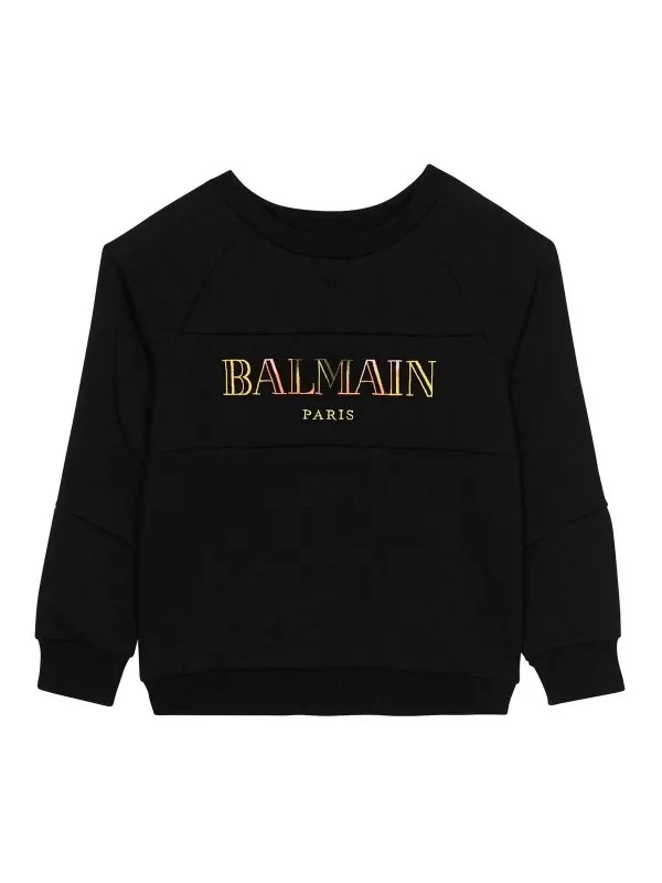 Balmain Sweat-Shirts - Blanc - Blanc - Garçon | BW4Q20Z0081930MC