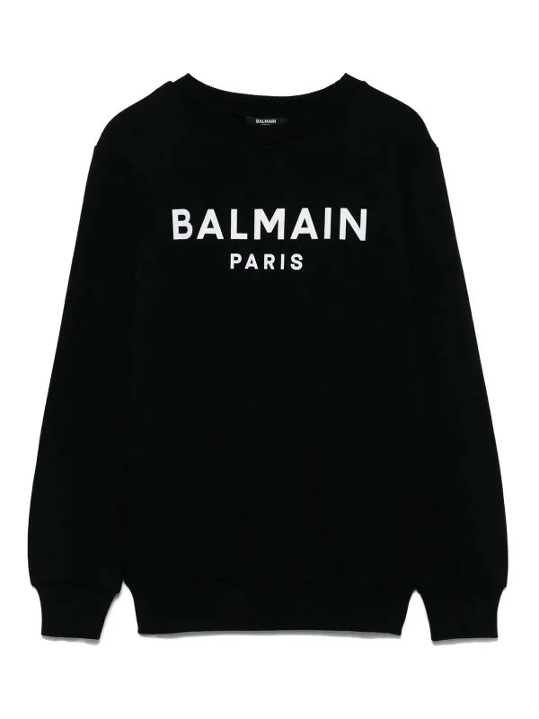 Balmain Sweat-Shirts - Noir - Noir - Garçon | BW4Q90Z0114930BC
