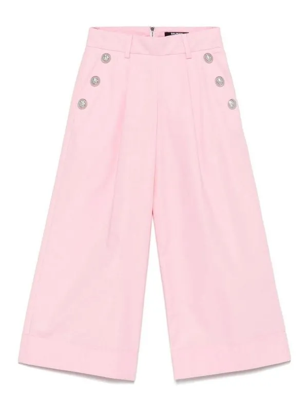 Balmain Pantalons Décontractés - Rose - Rose | BW6A70P0479511AG