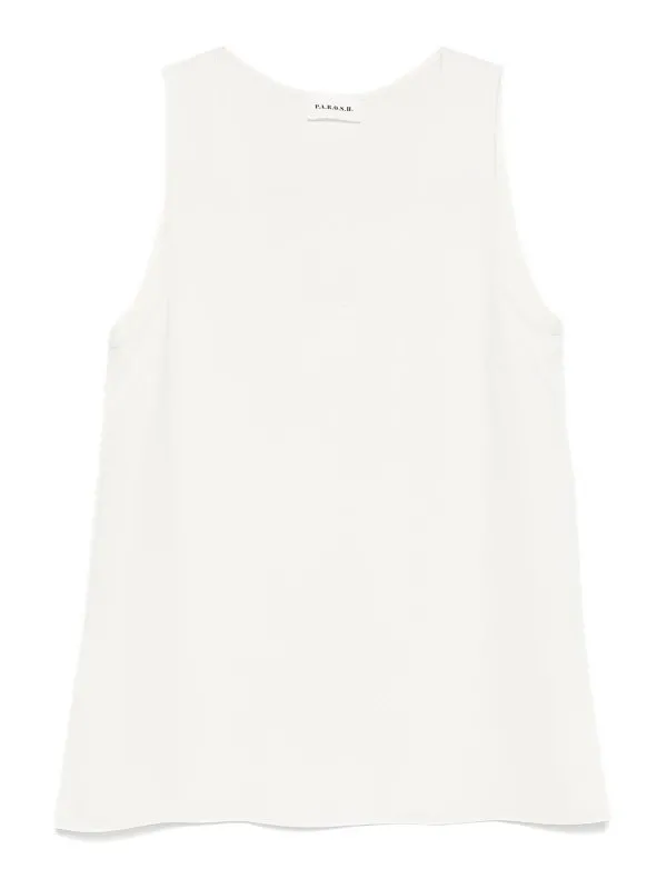 P.A.R.O.S.H. Top - Blanc - Blanc - Femme | PANTY25D313080002