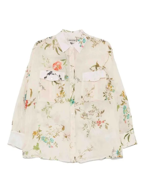 Semicouture Chemise - Bleu Clair - Bleu Clair - Femme | S5SS32FLW52