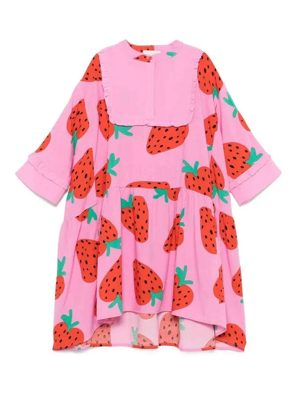 Stella McCartney Kids Robe Au Genou - Rose | TW1B31Z2541552MC
