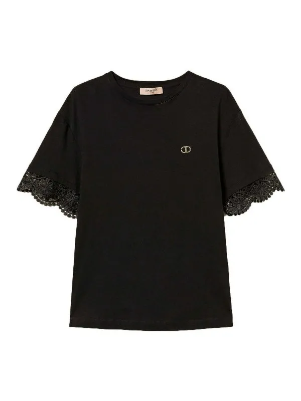 Twinset T-Shirt - Noir - Noir - Femme | 251TT2410000006