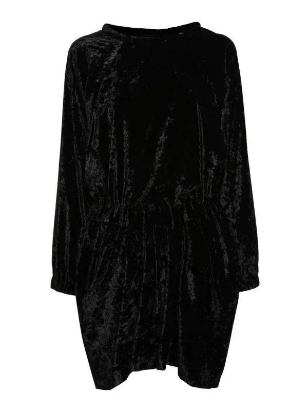 Isabel Marant Robe Au Genou - Noir - Noir | RO0606FAB3J04I01BK