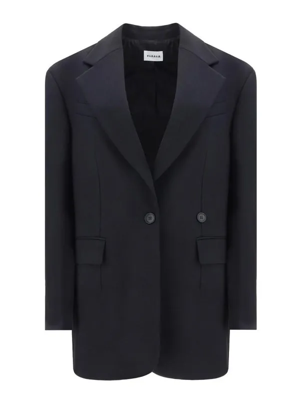 P.A.R.O.S.H. Blazer - Noir - Noir - Femme | LILIUXY24D420326013