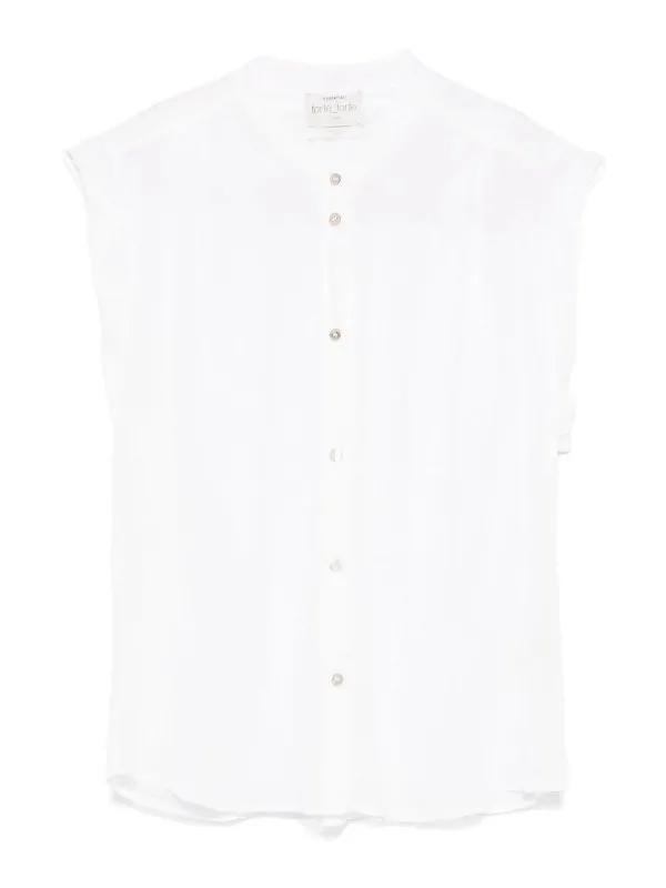 Forte Forte Chemise - Blanc - Blanc - Femme | 9924MYTOP00020002